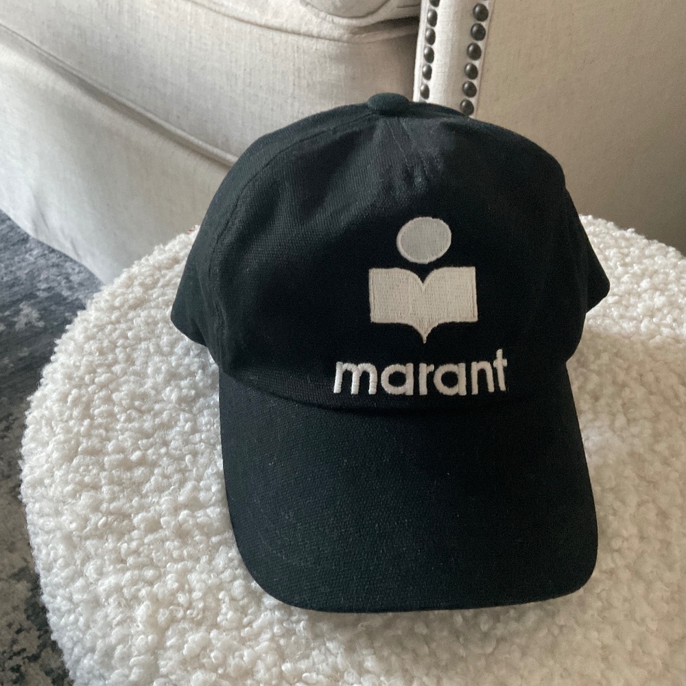 Marant black baseball hat